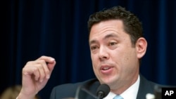FILE - House Oversight and Government Reform Committee Chairman Jason Chaffetz, R-Utah, speaks on Capitol Hill in Washington, June 16, 2015.