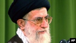 Iranian supreme leader Ayatollah Ali Khameni (file photo)