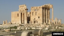 Le Temple de Bel, Palmyre, 2015. Source: UNESCO