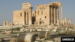 Wurin ibada mai mai dimbin tarihi da ISIS ta rusa a Palmyra cikin Syria