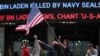Americanos festejam morte de bin Laden