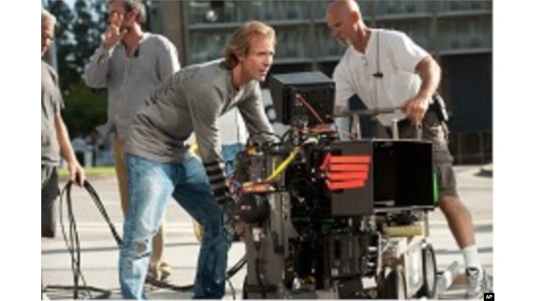 Director/Executive Producer Michael Bay on the set of TRANSFORMERS: DARK OF THE MOON, from Paramount Pictures.