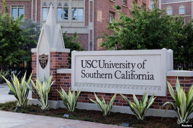 FILE - The University of Southern California is pictured in Los Angeles, California, U.S., May 22, 2018. (REUTERS/Mike Blake/File Photo)