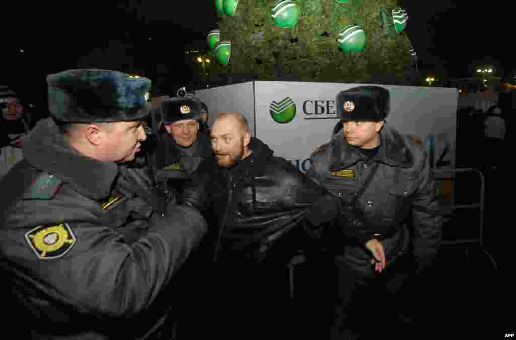 Москва: протестные акции 4 декабря
