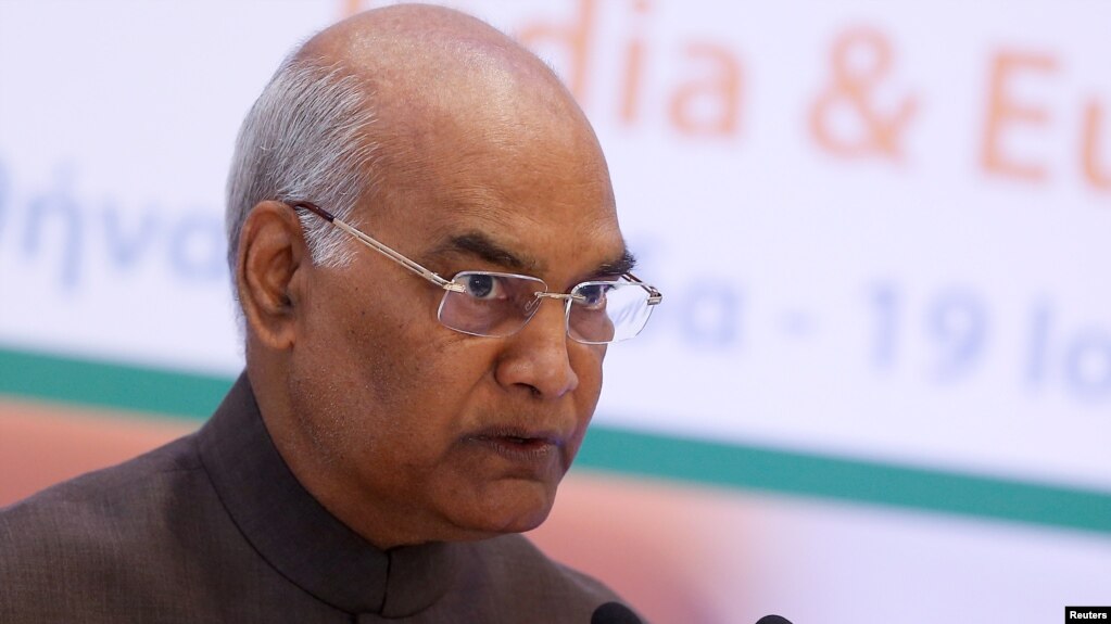 အိႏၵိယသမၼတ Ram Nath Kovind
