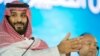 FILE - Saudi Crown Prince Mohammed bin Salman speaks at the opening ceremony of Future Investment Initiative Conference in Riyadh, Saudi Arabia, Oct. 24, 2107. Saudi Arabia's crown prince has promised to return the ultraconservative kingdom to a more "moderate" Islam. 