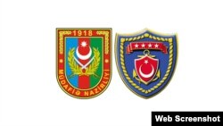 Azərbaycan və Türkiyənin hərbi emblemləri 