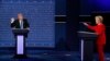 Republikanski predsednički kandidat Donald Tramp i demokratski predsednički kandidat Hilari Klinton u prvoj predsedničkoj debati.