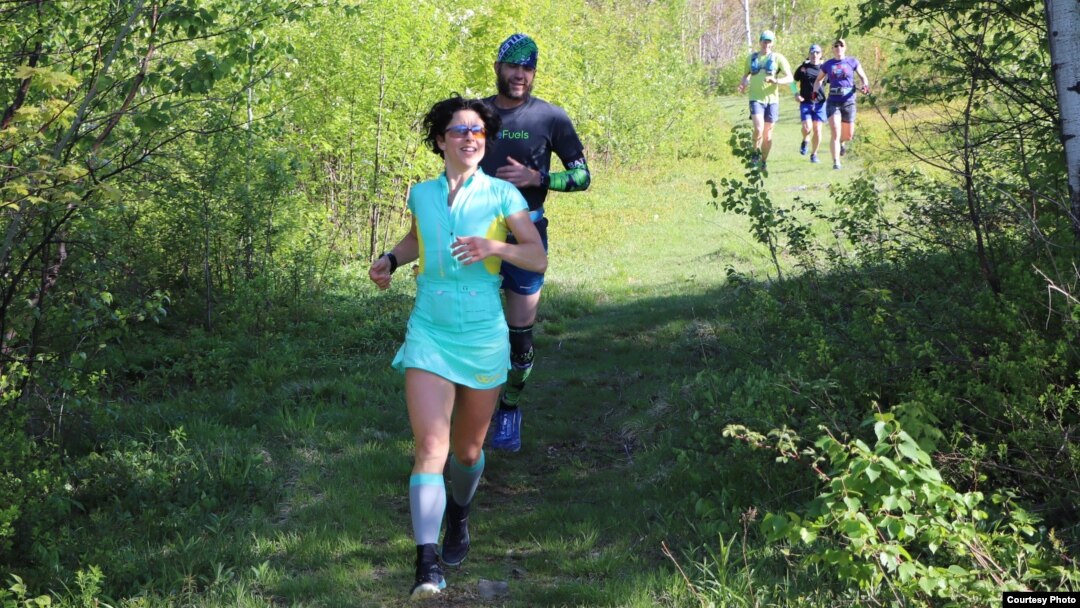 Helene Dumais, perempuan pertama yang berhasil menyelesaikan lari 888 kilometer. (Courtesy: Helene Dumais)