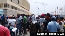 Manifestação em Cabo Verde