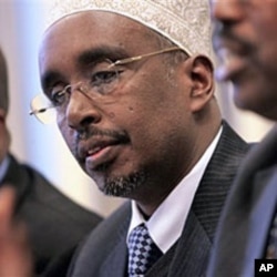 Somali Parliamentary Speaker Sharif Hassan Sheik Aden (File)