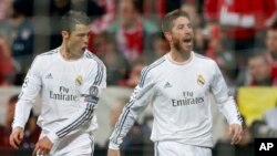 Cristiano Ronaldo da Sergio Ramos