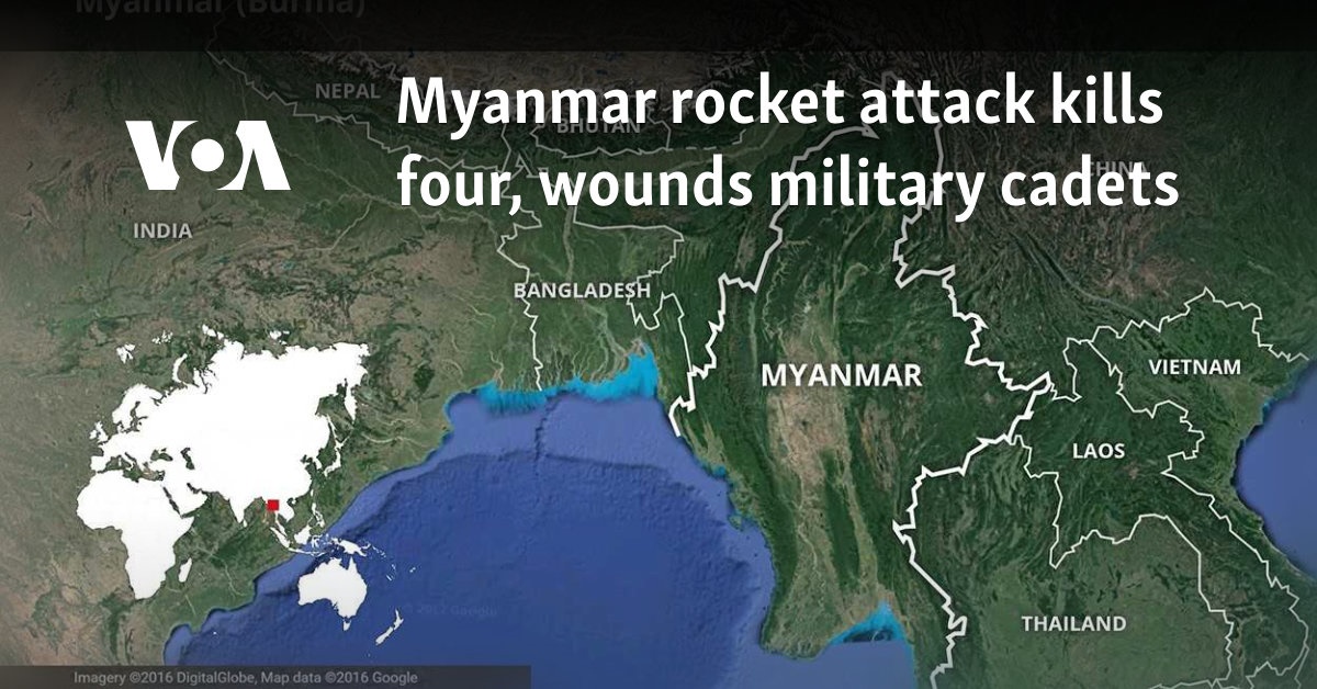 Myanmar rocket attack kills four, wounds military cadets 