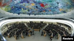 스위스 제네바에서 유엔인권이사회 회의가 열리고 있다. (자료사진)