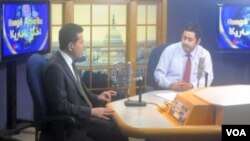 Dr. Kamiran Hacîabdo li studyoya Dengê Amerîka te