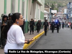 Un cerco policial rodeó el funeral del preso político Eddy Montes en Nicaragua.