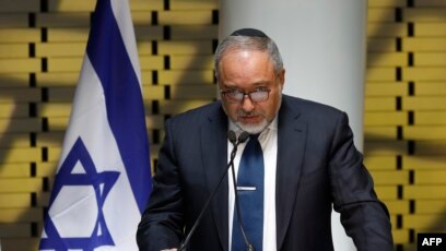 Ông Avigdor Lieberman, Bộ Trưởng Quốc phòng Israel.
