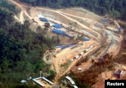 A view of the Kamchay hydroelectric project in Kamport province, 146 km west of Phnom Penh, March 22, 2008.