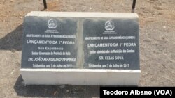 Placa de Abastecimento de Água à Transumância