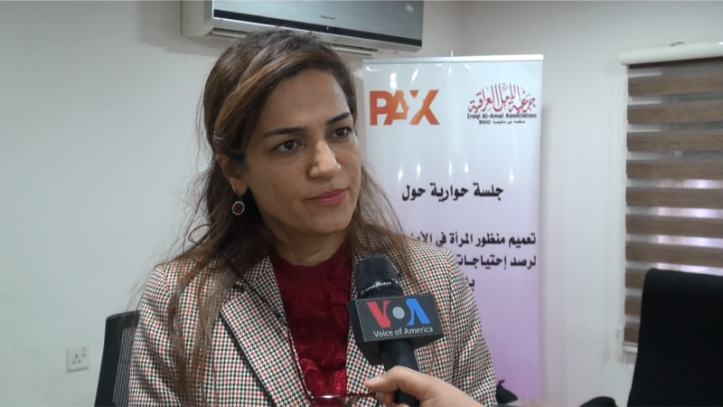 سرود ئەحمەد: زیادبوونی کارمەندانی ژن لە بنکەکانی پۆلیس متمانەی لای ژنانی کێشەدار دروستکردووە