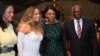 Mariah Carey com Isabel dos Santos, José Eduardo dos Santos e Ana Paula dos Santos