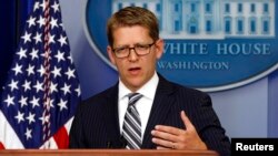 Phát ngôn viên Tòa Bạch Ốc Jay Carney.