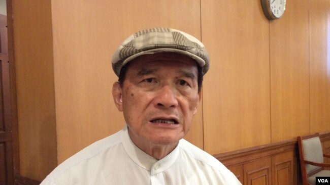 台湾前防长蔡明宪(申华 拍摄)