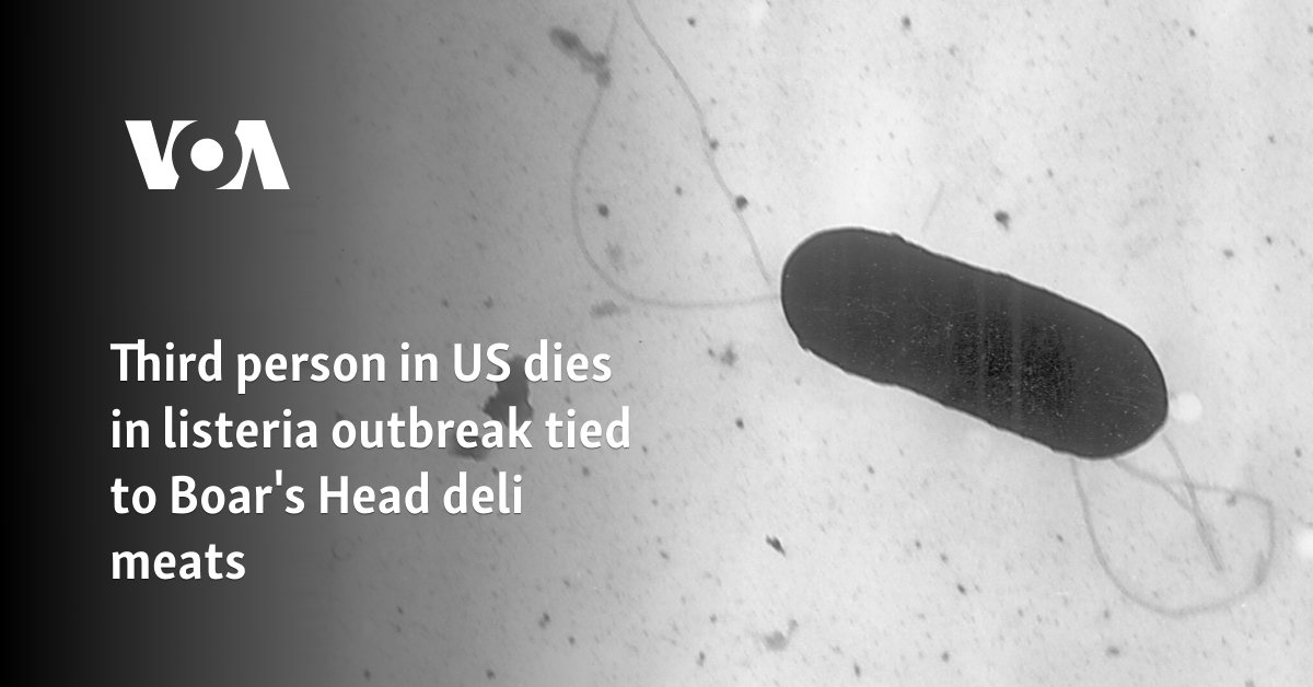 Third person in US dies in listeria outbreak tied to Boar’s Head deli meats