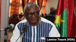 Le maire de Ouagadougou Armand Béouindé à Ouagadougou, Burkina, le 7 mai 2019. (VOA/Lamine Traoré)