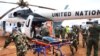 The UN Mission in South Sudan helped to medevac hundreds of wounded from Manyabol to Bor, the capital of Jonglei state, on Sunday, July 14. 