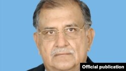 FILE - Riaz Hussain Pirzada, Federal Minister for Inter-provincial Coordination, Pakistan.