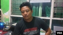 Syafar Malolo, Ketua Gerakan Mandiri (GEMA) Difabel Mamuju, Sulawesi Barat. (Foto: Yoanes Litha)