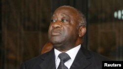 L'ex-président ivoirien Laurent Gbagbo, 29 mars 2009