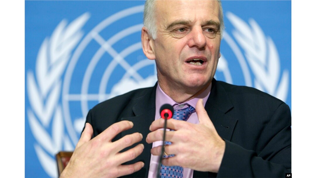 David Nabarro, seen in this file photo, is currently serving as Special Adviser to the U.N. Secretary-General on the 2030 Agenda for Sustainable Development and Climate Change.