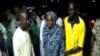 Freed hostages, Ngaoundere, Cameroon, April 9, 2019. ( M. Kindzeka/VOA) 