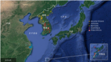 朝鲜，韩国，美国在韩日军事基地，及萨德部署