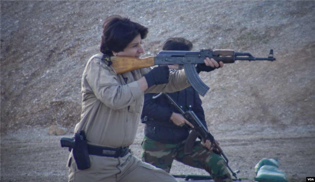Female Peshmarge in Kurdistan - Iraq 