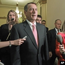 Le républicain John Boehner, président de la Chambre