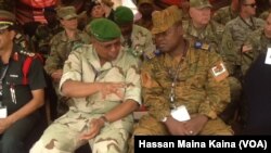 Abasirikare b'Amerika bo mu murwi wa AFRICOM hamwe n'abasirikare ba Burkina Faso