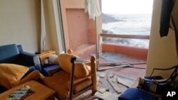 El huracán Odile que pasó muy cerca a la zona de Polo hace unos días ocasionó severos daños materiales. 