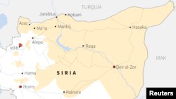 Syria map