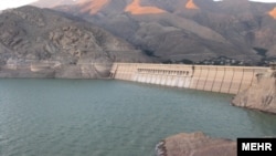 Latian Dam Resevoir outside Tehran (courtesy Mehr News) 