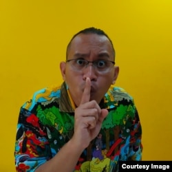 Muhammad Aryo Farid Zidni alias Aio dari komunitas dongeng Ayo Dongeng Indonesia (Ayodi) (foto: courtesy).
