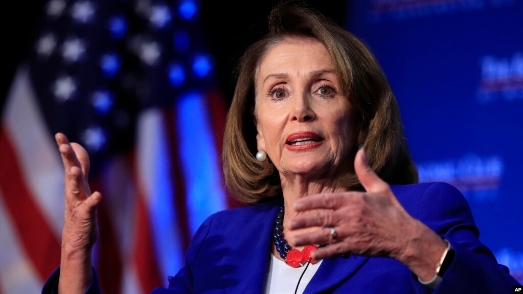 La presidente de la Cámara de Representantes de EE.UU., Nancy Pelosi, se opone a juicio político al presidente Trump a menos que haya algo muy convincente y apoyo bipartidista.