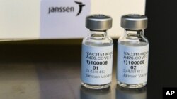 Vaksin COVID-19 buatan Johnson & Johnson (foto: dok). 