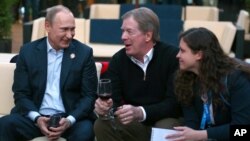 Владимир Путин и Лэрри Пробст