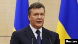 رئیس جمهوری مخلوع اوکراین، ویکتور یانوکوویچ