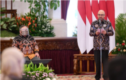 Kepala BPPT Hammam di Istana Negara, Senin (8/3). BPPT berkomitmen untuk mendorong Indonesia bisa menciptakan lebih banyak teknologi canggih di masa depan (Foto: Courtesy/Biro Setpres)