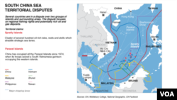 Map of South China Sea Territorial Claims