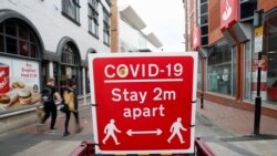 Mojawapo ya masharti dhidi ya COVID-19 huko Leicester, Britain, May 27, 2021. REUTERS/Andrew Boyers